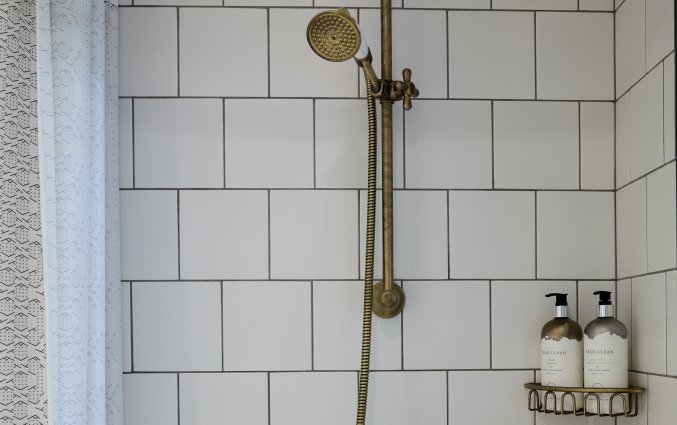 Badkamer van tweepersoonskamer van Max Brown Hotel Ku'damm in Berlijn