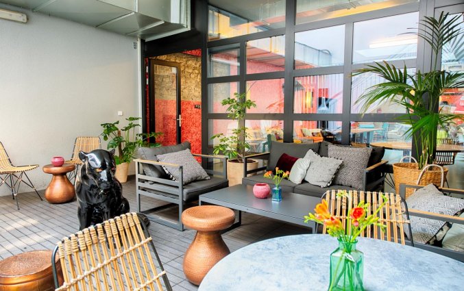 Terras hotel NYX Prague