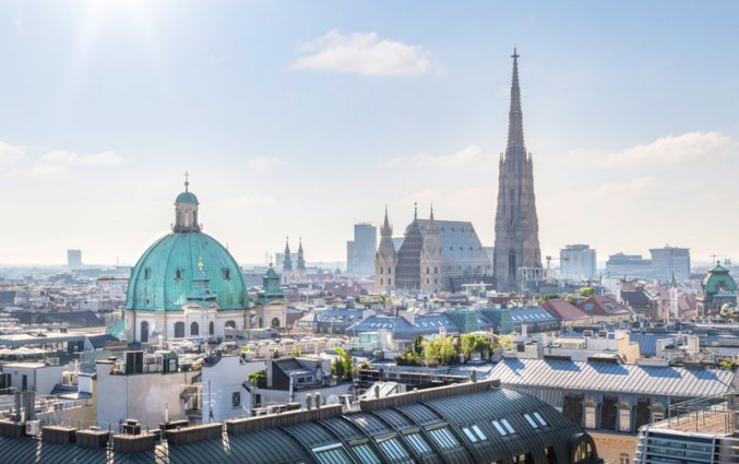 Wenen - UItzicht stad