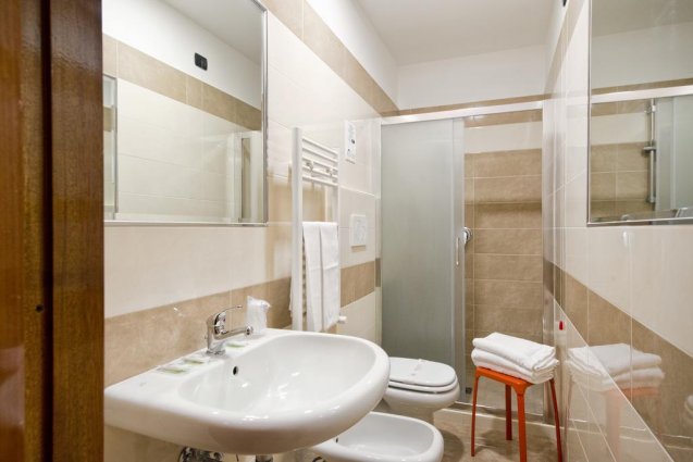Tweepersoonskamer van Hotel Marco Polo Rome