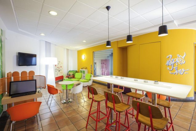 Restaurant van Hotel Ibis Styles Napoli Garibaldi stedentrip Napels