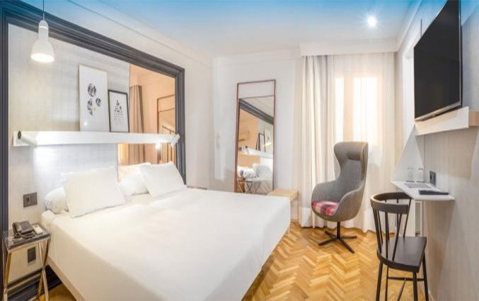 Tweepersoonskamer van Hotel SH Ingles Boutique in Valencia