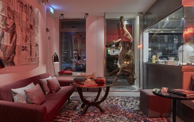 Lounge van Hotel Sir Savigny in Berlijn