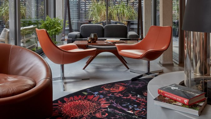 Lounge van Hotel Sir Savigny in Berlijn