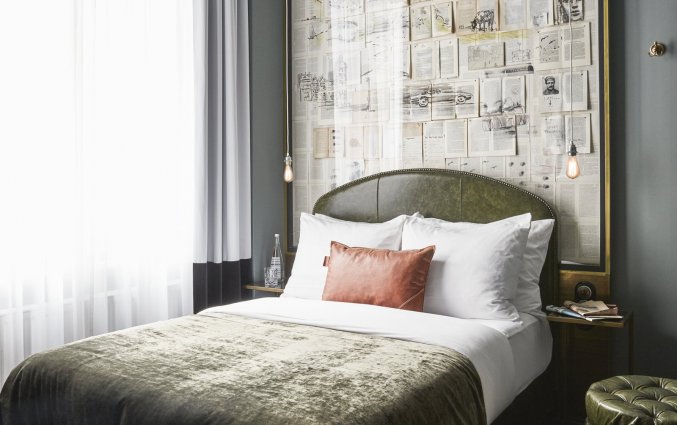 Tweepersoonskamer van Hotel Sir Savigny in Berlijn