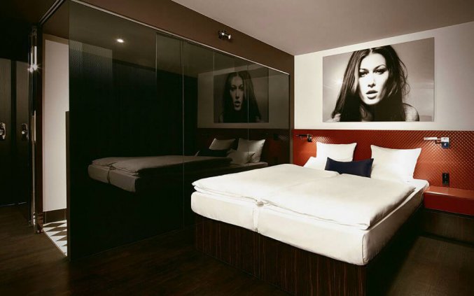 Tweepersoonskamer van Hotel MANI in Berlijn