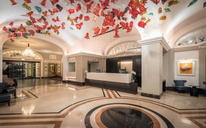 Receptie hotel Rui Plaza The Gresham in Dublin