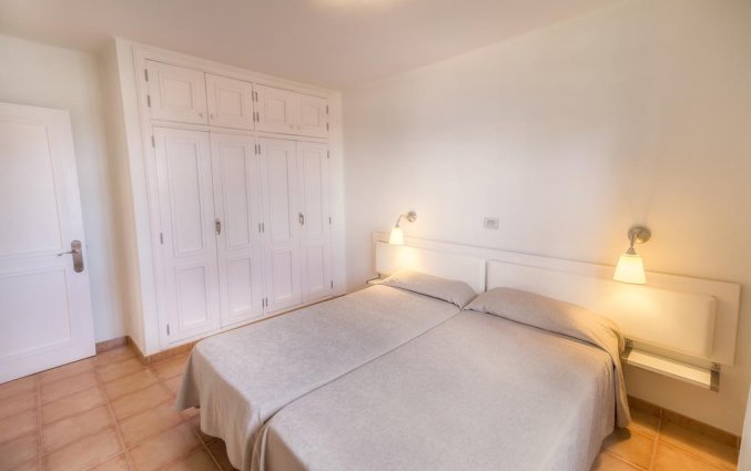 Slaapkamer van appartementen Las Gaviotas in Lanzarote