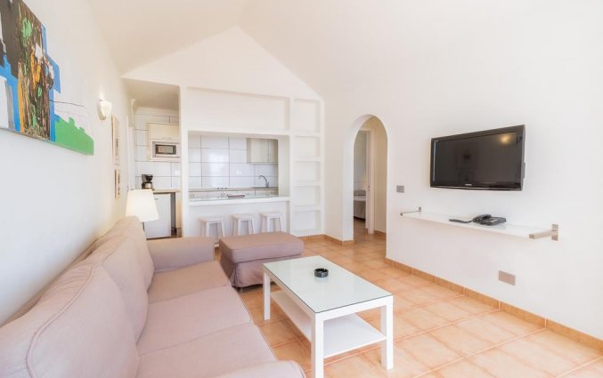 Woonkamer van appartementen Las Gaviotas in Lanzarote