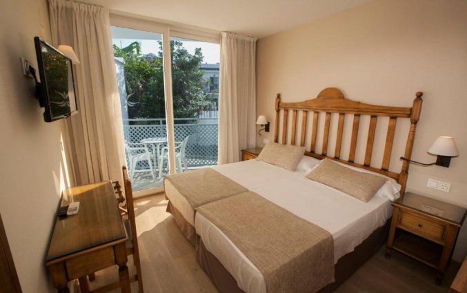 Slaapkamer van hotel Villa Flamenca in Nerja