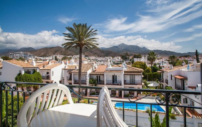 Uitzicht van hotel Villa Flamenca in Nerja