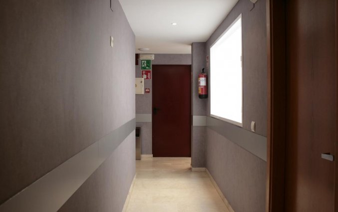 Gangen van hotel Milord's Suites in Alicante