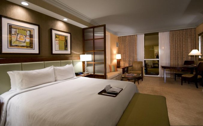 Tweepersoonskamer van hotel The Signature at MGM