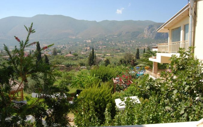 Uitzicht van hotel Koukounaria in Zakynthos