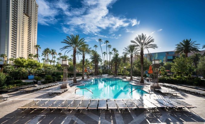 Zwembad van hotel MGM Grand