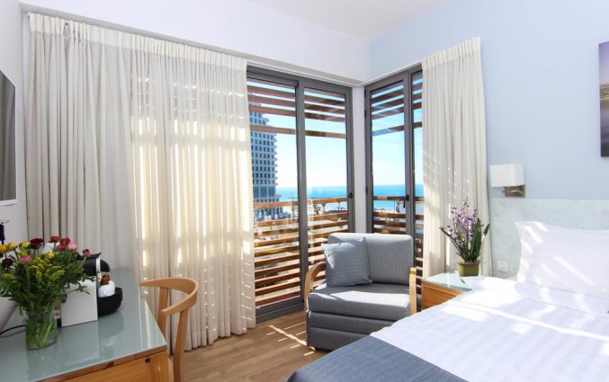 Tweepersoonskamer van Hotel Gilgal Tel Aviv