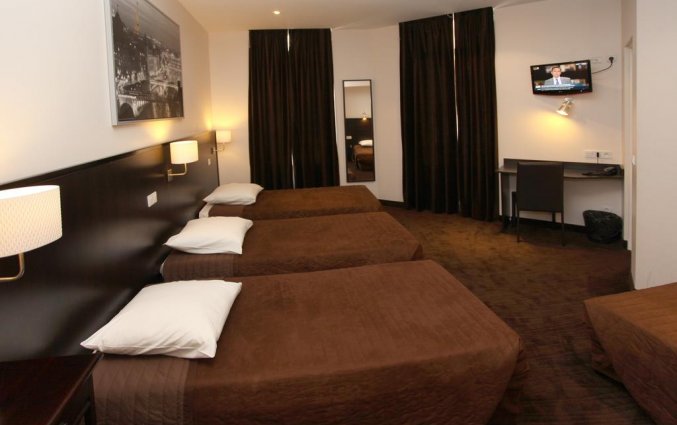 Driepersoonskamer van hotel Trocadero Nice