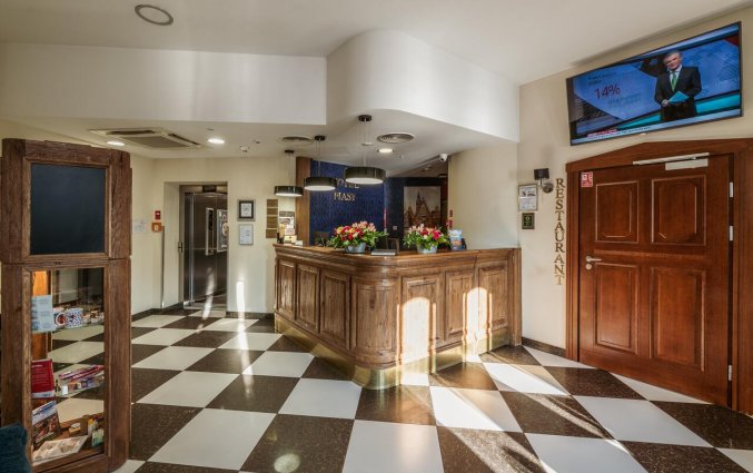 Receptie van Hotel Piast in Wrocław