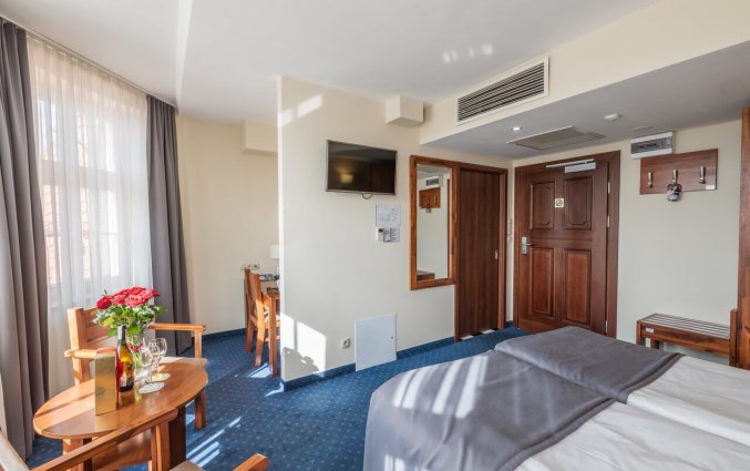 Tweepersoonskamer van Hotel Piast in Wrocław