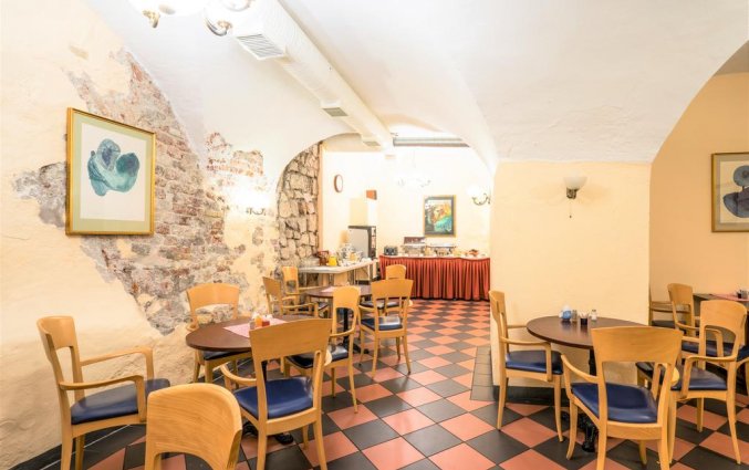 Ontbijtzaal van Hotel Rija Domus in Riga