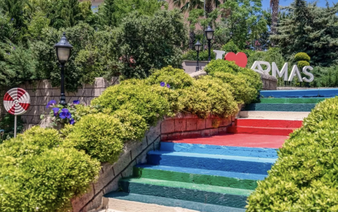 Trap van Hotel Armas Bella Sun in Side