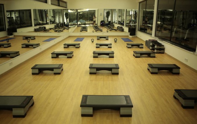 Fitnessruimte van Hotel Sunprime C-Lounge in Alanya
