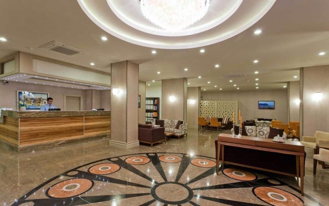 Lobby van Hotel Gardenia in Alanya