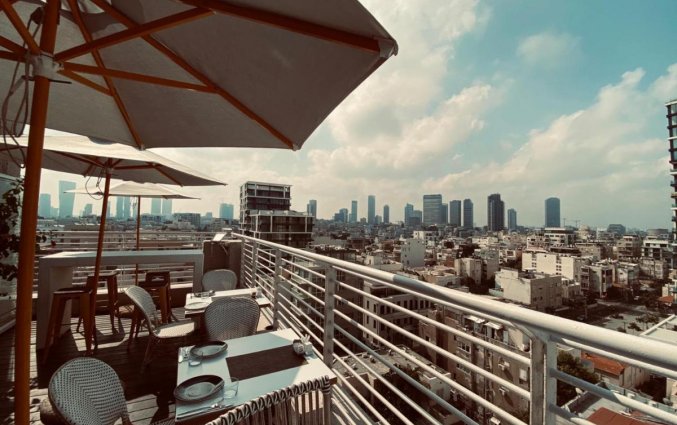 Dakterras van Hotel The Savoy Sea Side Tel Aviv