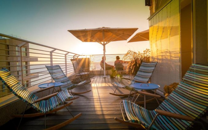 Dakterras van Hotel The Savoy Sea Side Tel Aviv