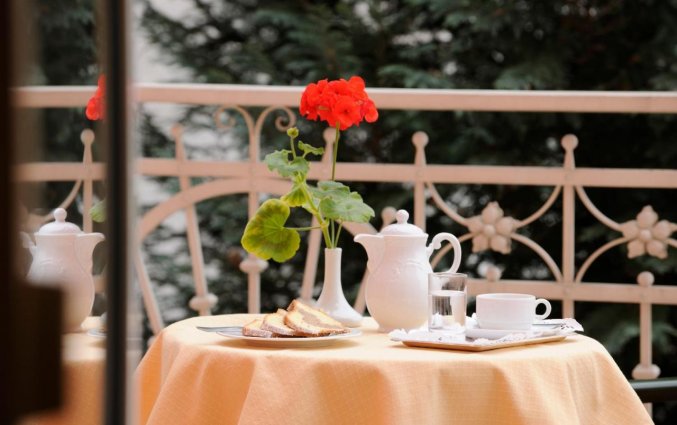 Terras van Hotel Scherer Salzburg