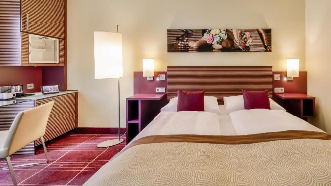 Comfort tweepersoonskamer in Hotel Dorint City Salzburg