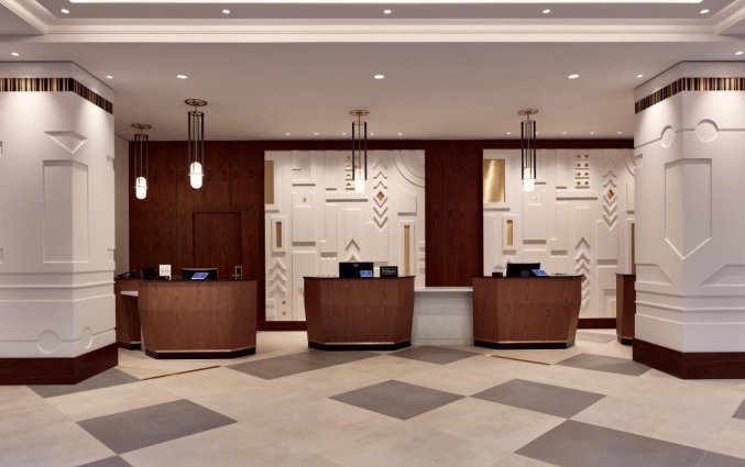 Receptie van Hilton Vienna Park Wenen