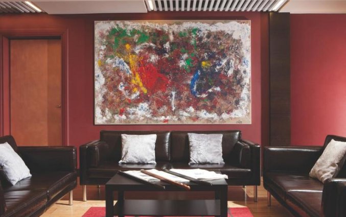 Lobby van Quality Hotel Delfino Venezia Mestre Venetië