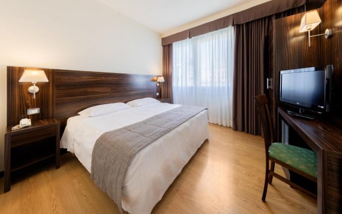 Tweepersoonskamer van Quality Hotel Delfino Venezia Mestre Venetië