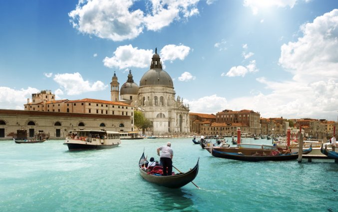 Venetie - Basiliek van Santa Maria della Salute