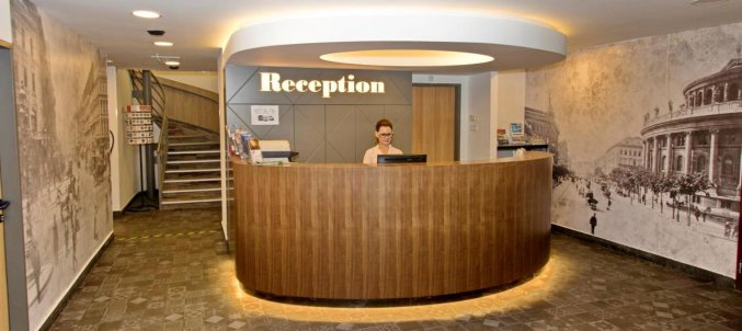 Receptie van City Hotel Ring Budapest