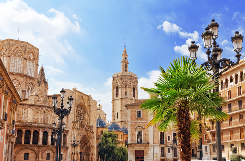 Kathedraal in Valencia