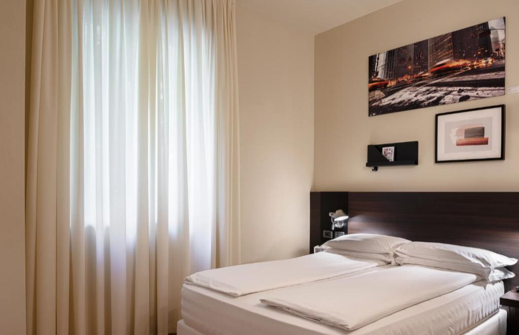 Kamer van I Portici Hotel Bologna