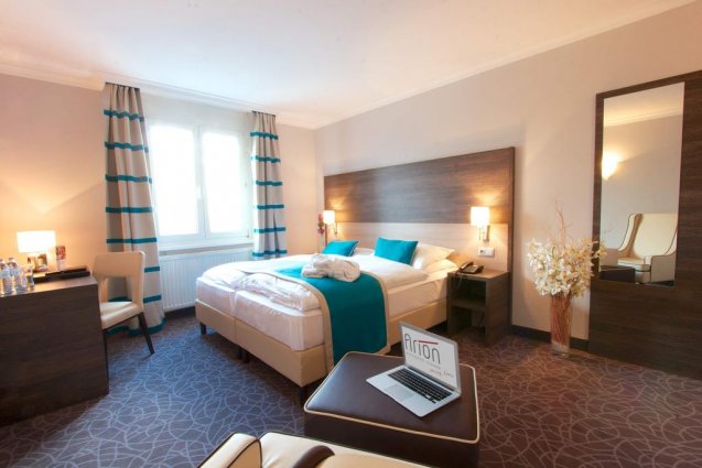 Tweepersoonskamer in cityhotel Arion Vienna in Wenen