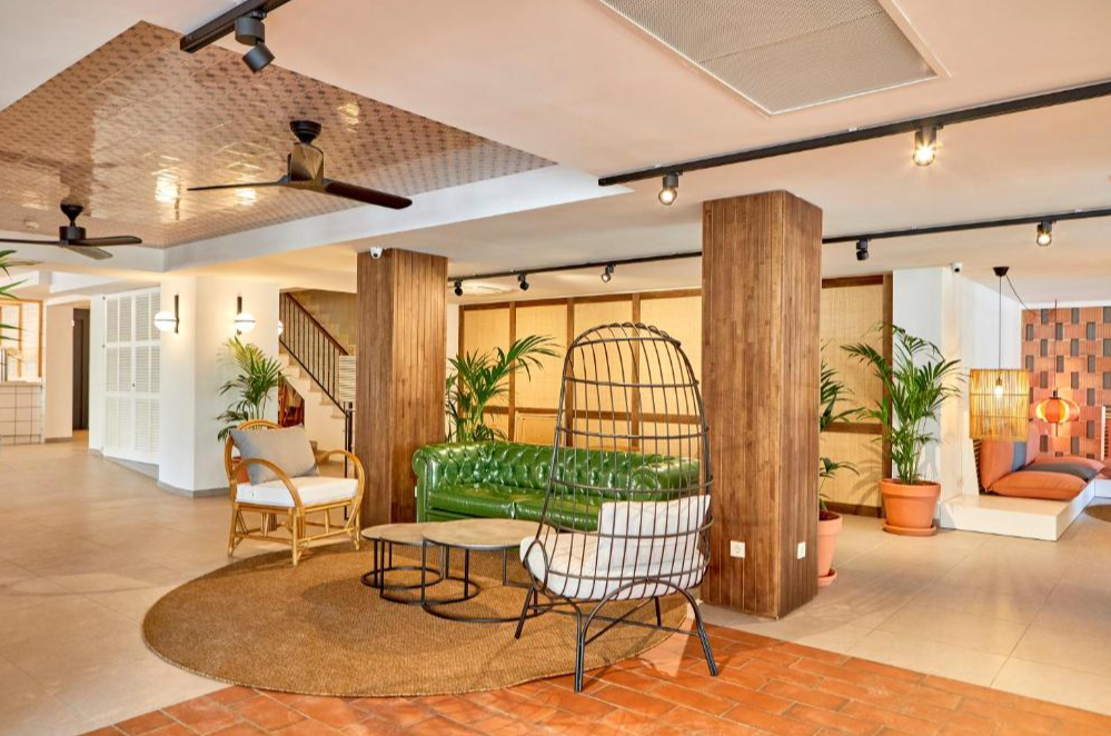 Lobby tent Capi Playa