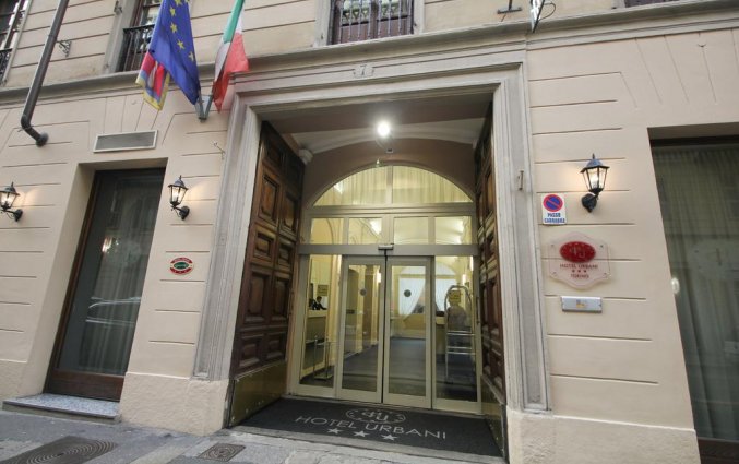 Buitenzijde van Hotel Urbani in Turijn