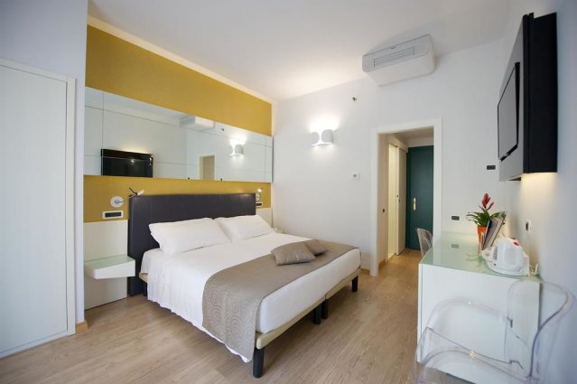 Tweepersoonskamer van Hotel Best Western Luxor in Turijn
