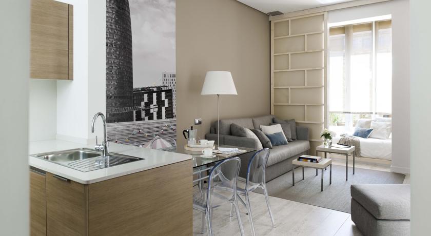 Keuken Eric Vökel Boutique Apartments Gran Vía Suites