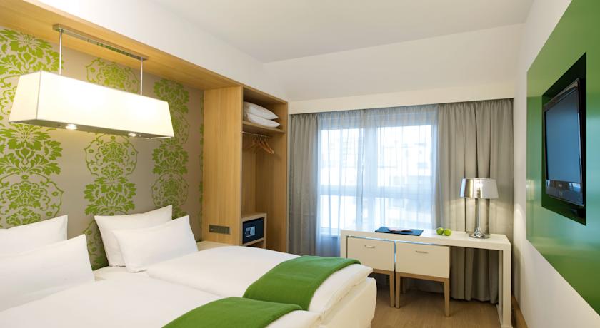 Tweepersoonskamer van Hotel NH Berlin Postdamer Platz in Berlijn