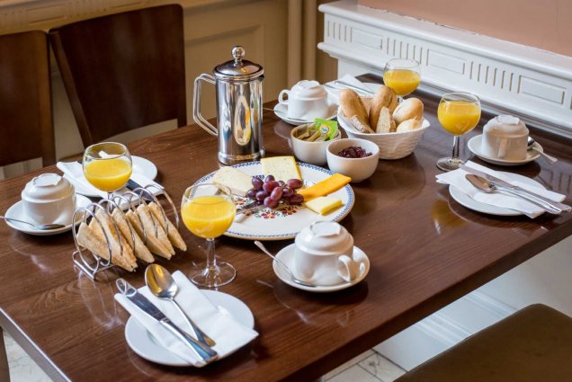 Ontbijt van Hotel Albany House in Dublin