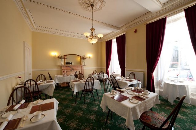 Eetzaal van The Ben Doran Guest House in Edinburgh