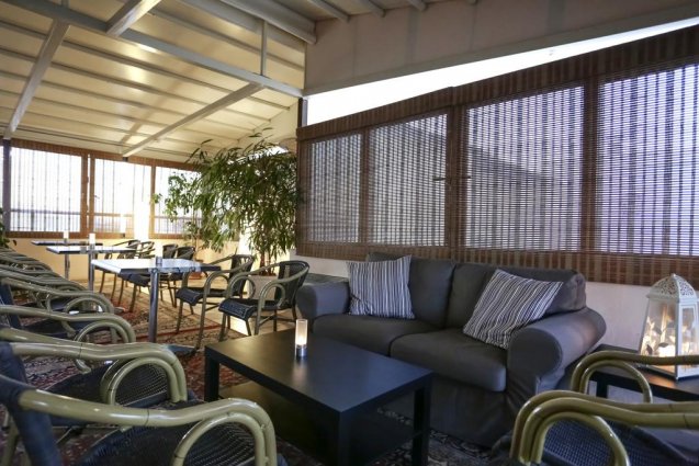 Bar van Hotel Attalos in Athene