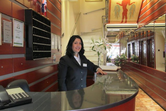 Receptie van Hotel Attalos in Athene