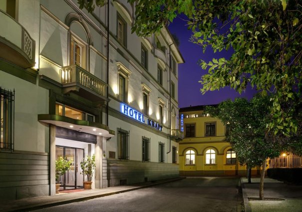 Gebouw van Hotel Kraft in Florence