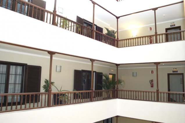 Hal van Hotel Diamar op Lanzarote